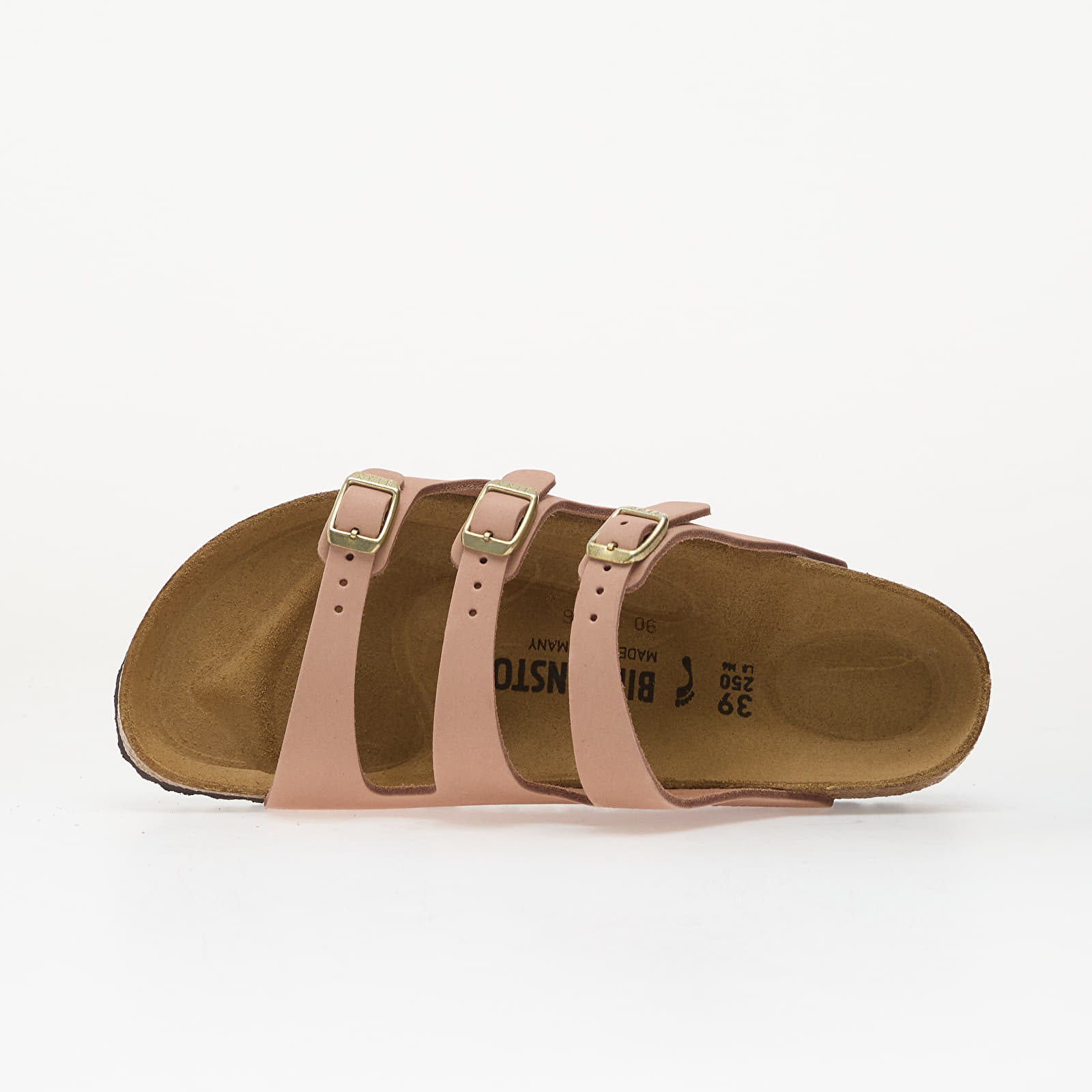 Dámské tenisky a boty Birkenstock Florida Nubuck Leather Women Soft Pink