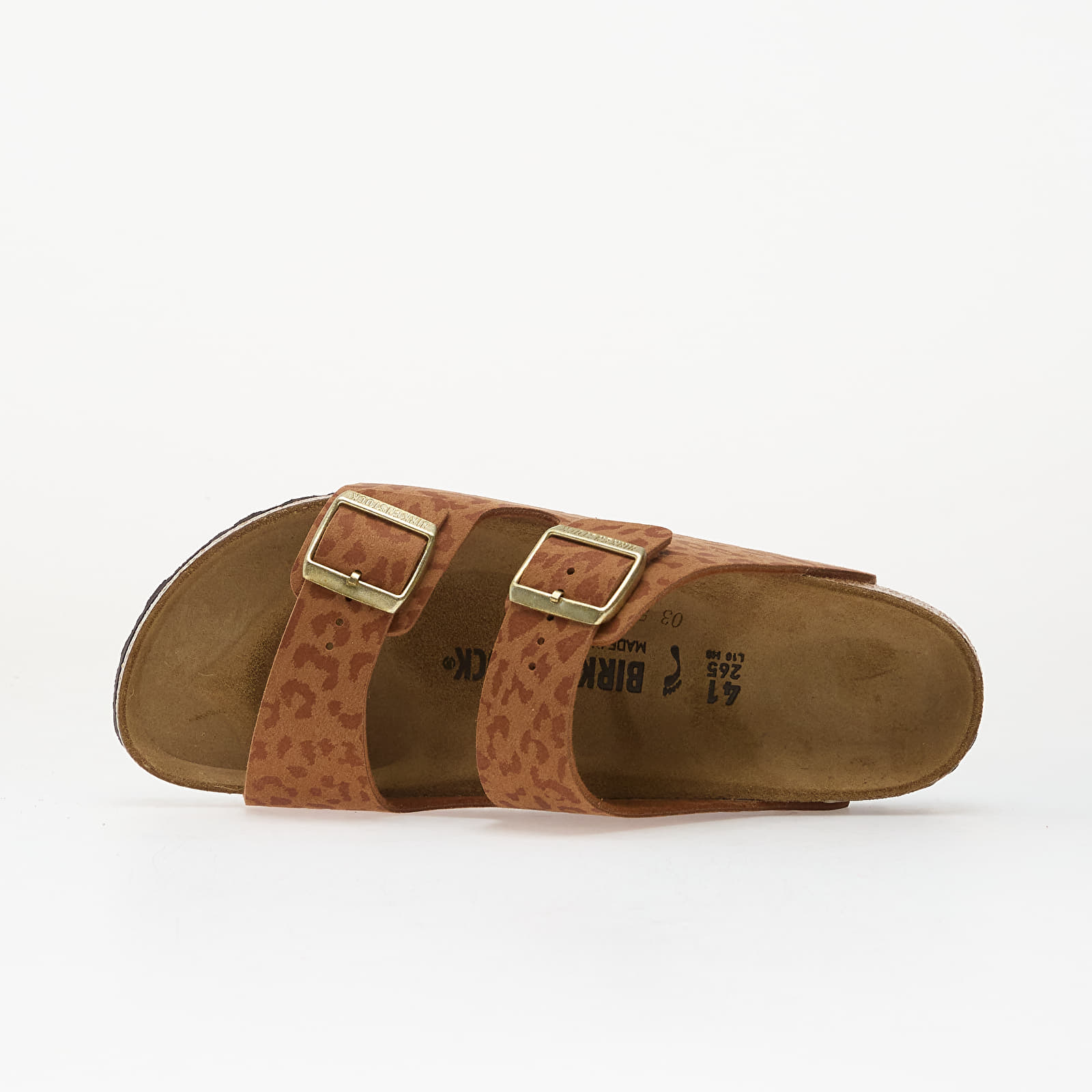Chaussures et baskets femme Birkenstock Arizona Synthetics Women Syn Leo Pecan