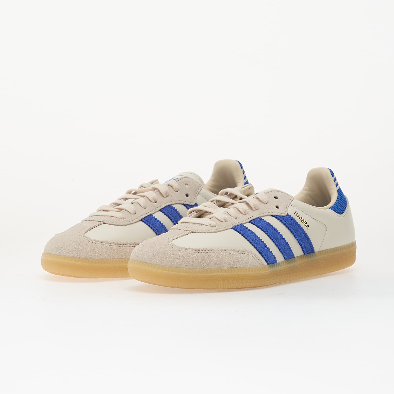 Men's shoes adidas Samba Og Cloud White/ Blue/ Gum