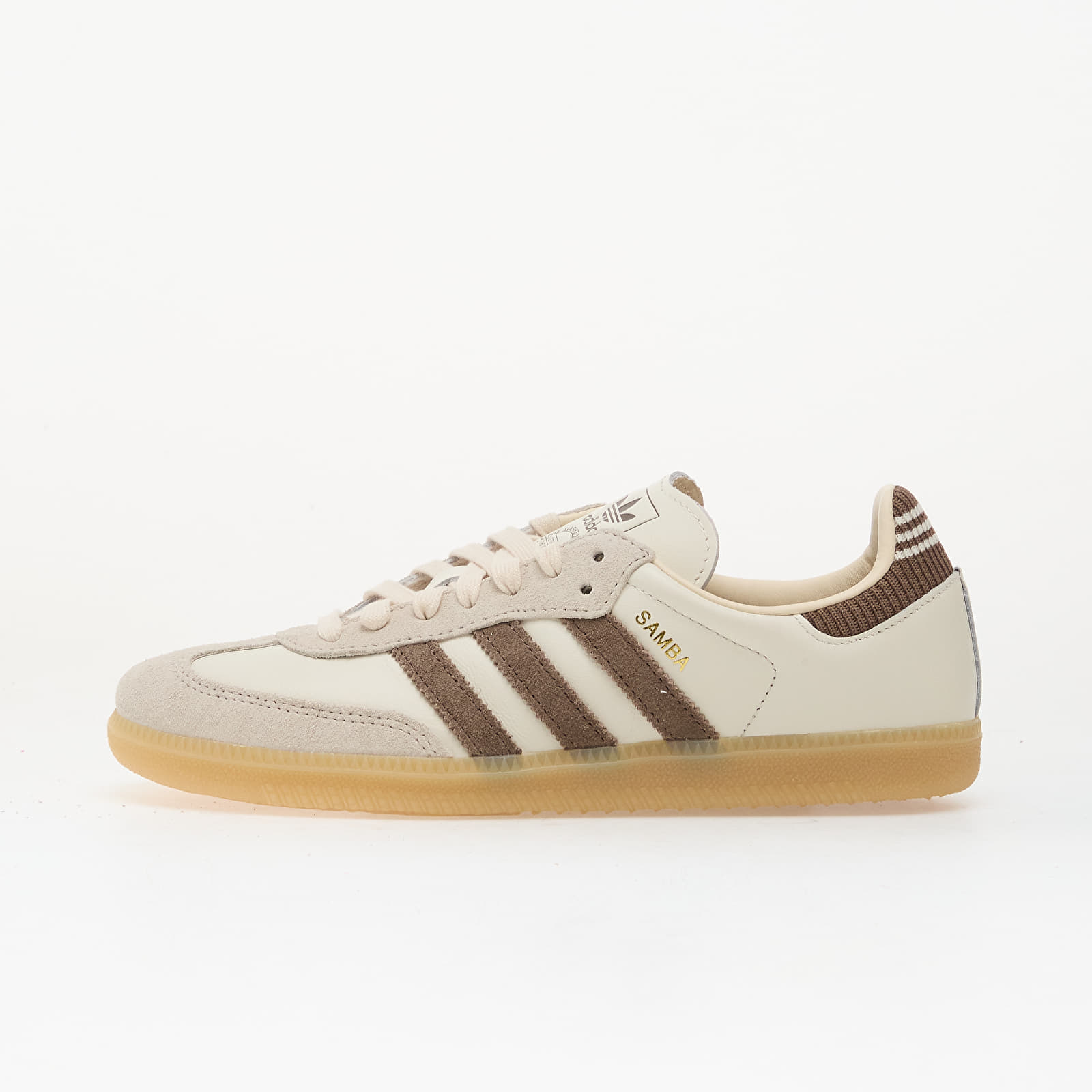Men's shoes adidas Samba Og Cloud White/ Earth Strata/ Gum