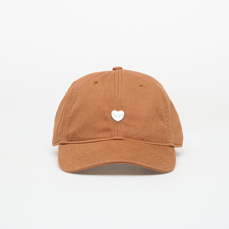 Шапка Carhartt WIP Heart Metal Cap Hamilton Brown/ Silver