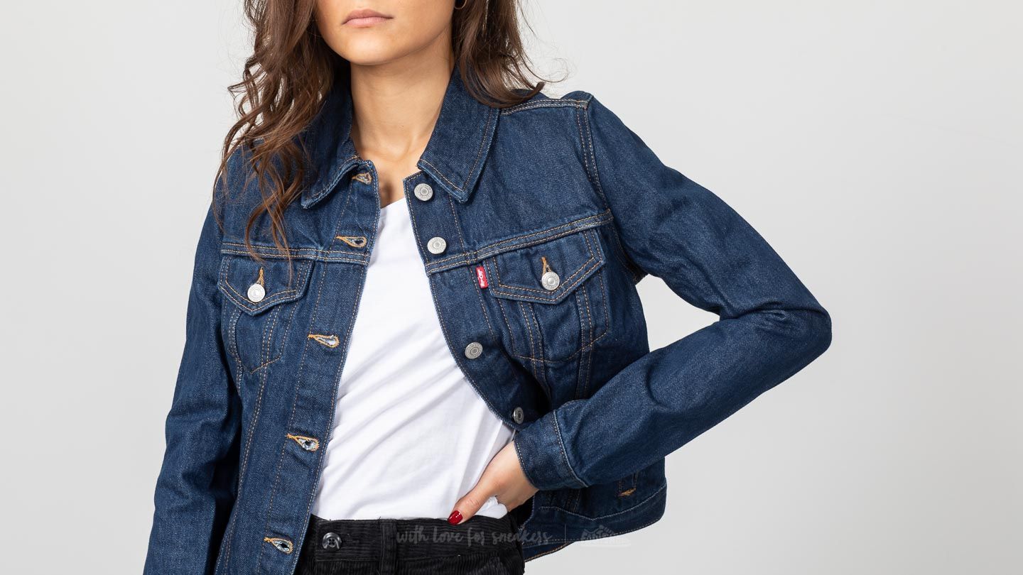 Levi's original trucker cheap jacket clean dark authentic