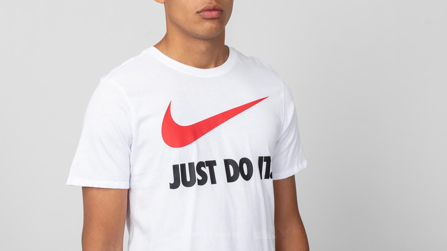 T-shirts Nike Sportswear Just Do It Swoosh Shortsleeve Tee White
