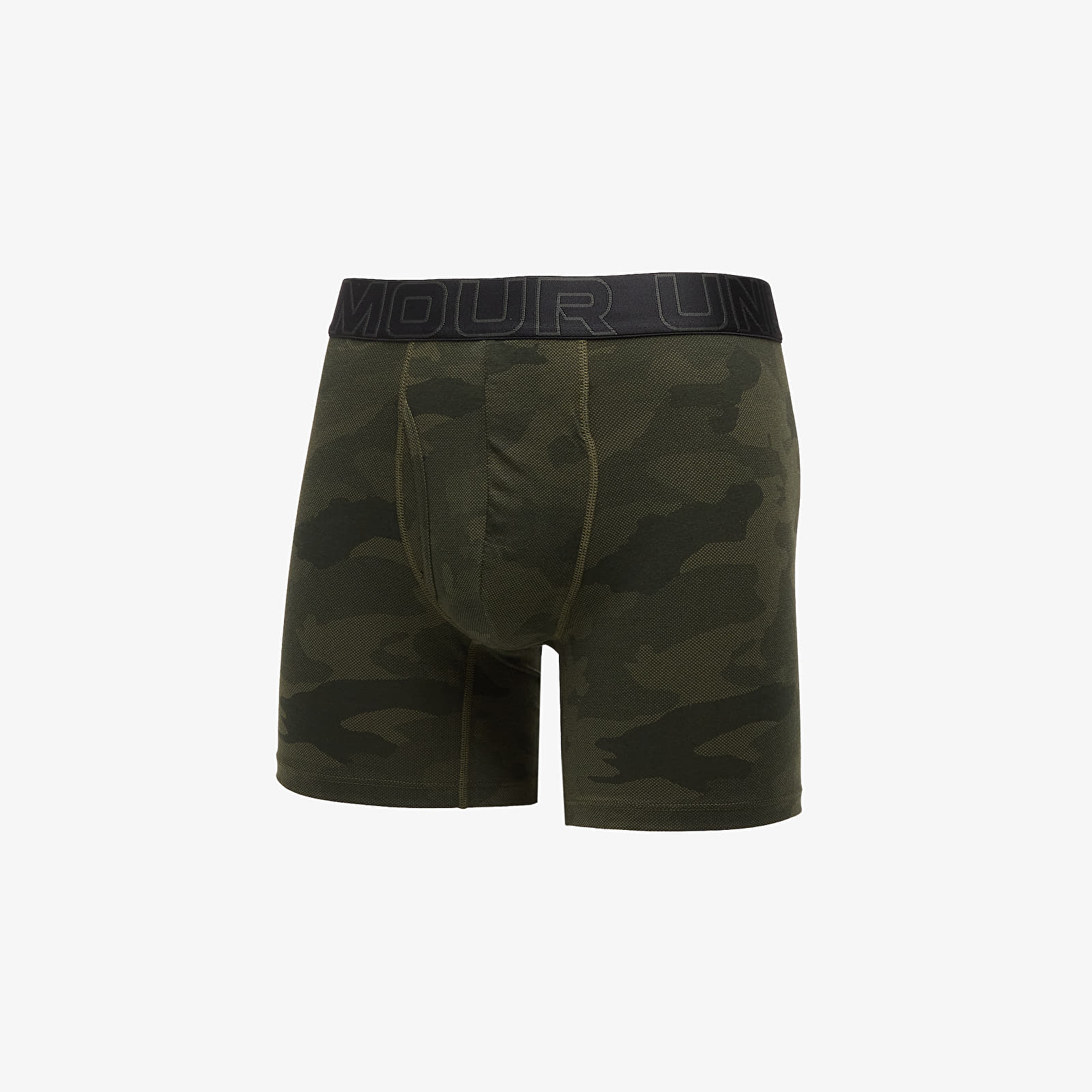 Boxershorts Under Armour Performance Cotton Print 6in 3-Pack Black