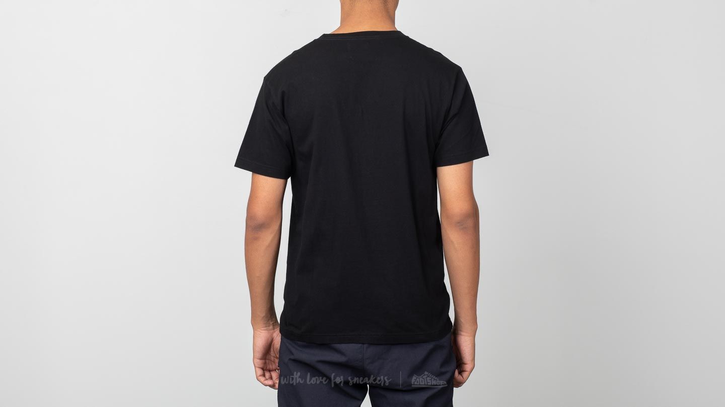 Majice i košulje WOOD WOOD Fine Tee Black