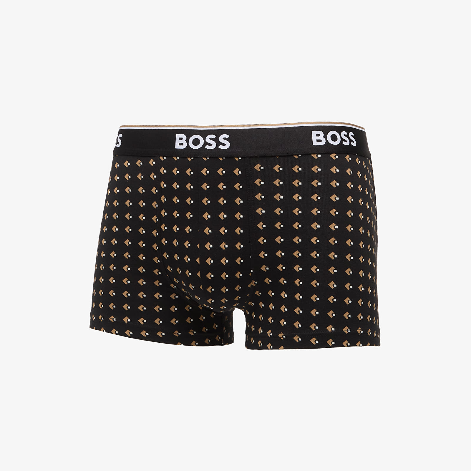 Moške bokserice Hugo Boss Trunk 3-Pack Power Desig Beige