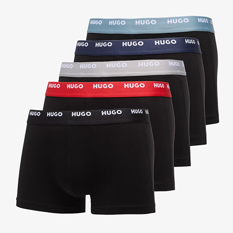 Bokserit Hugo Boss Trunk 5-Pack Black