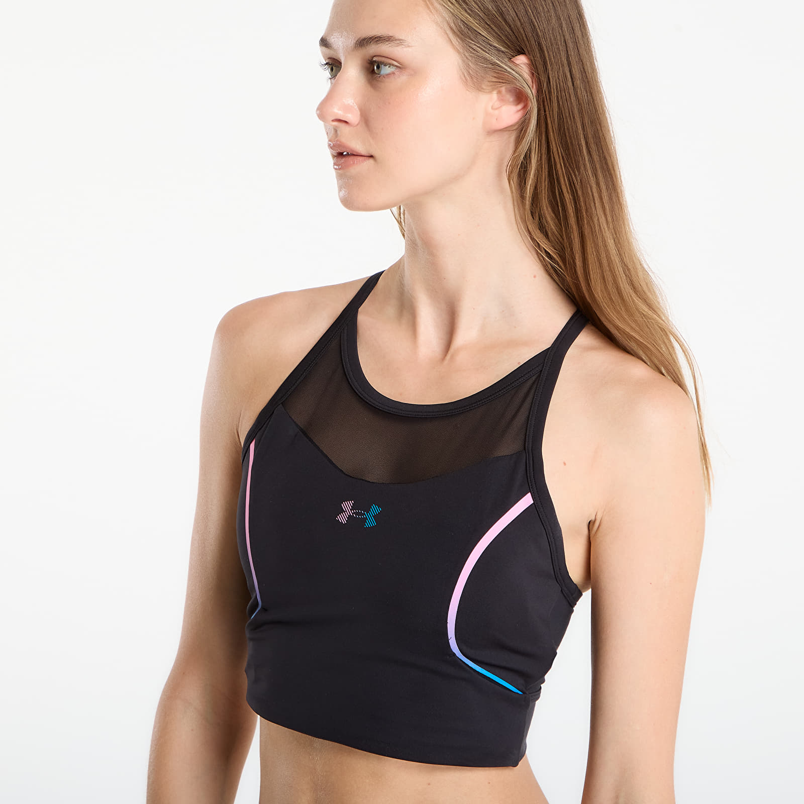 Top Under Armour Velociti Elite Crop Tank Black