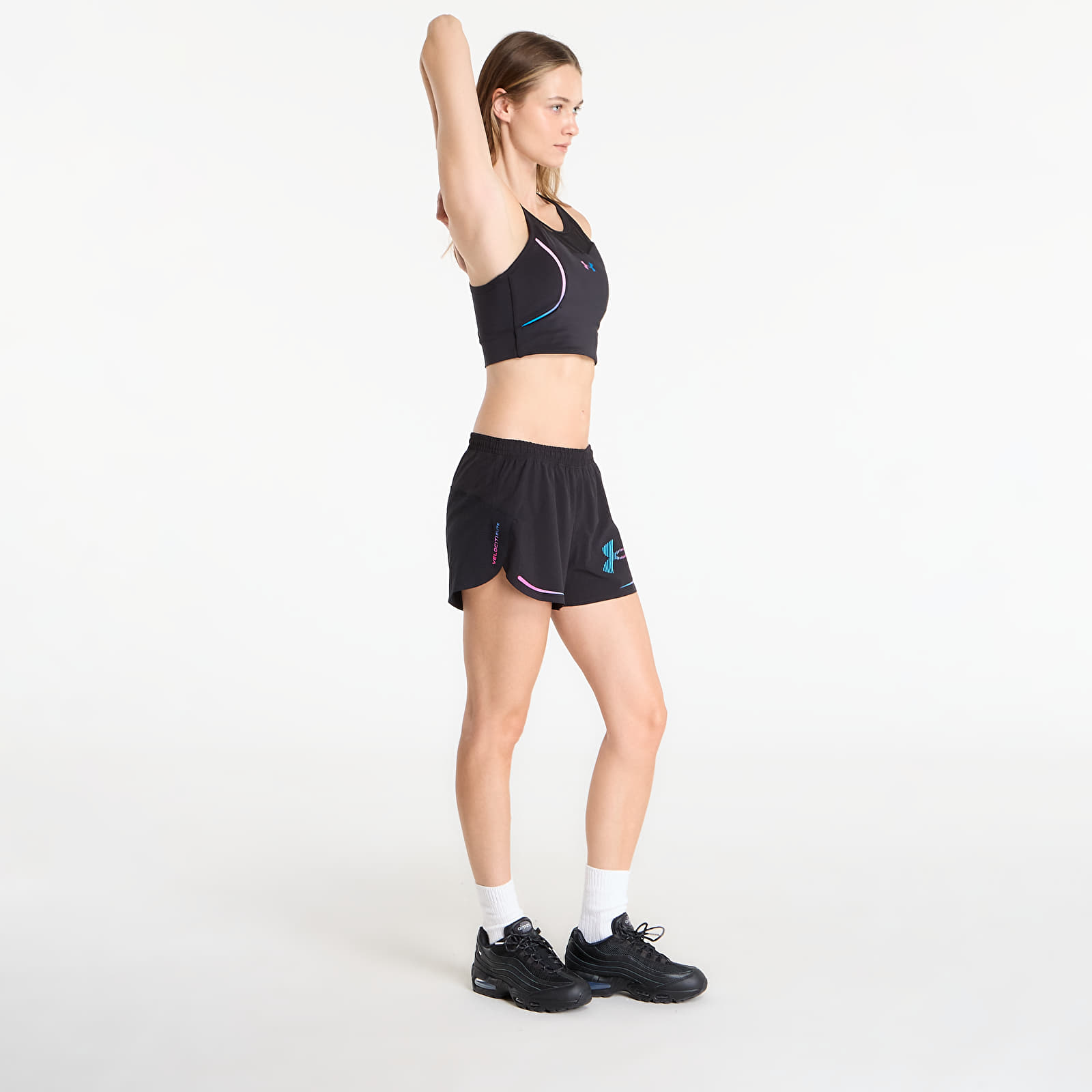 Top Under Armour Velociti Elite Crop Tank Black