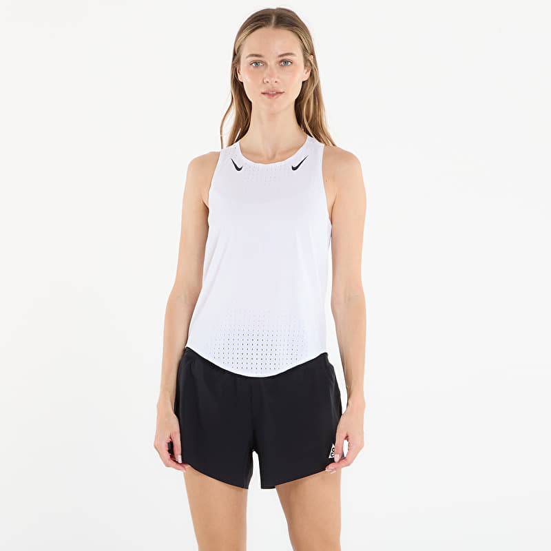 Nike AeroSwift Women's Dri-FIT ADV Running Singlet White/ Black