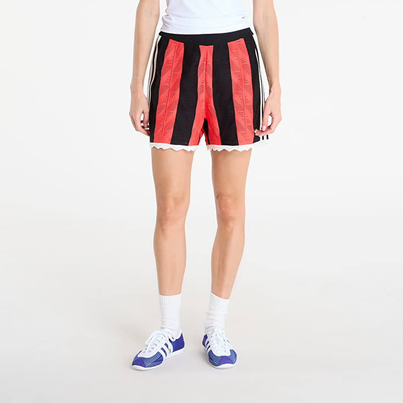 Shorts adidas Firebird Loose Shorts Black/ Semi Lucid Red