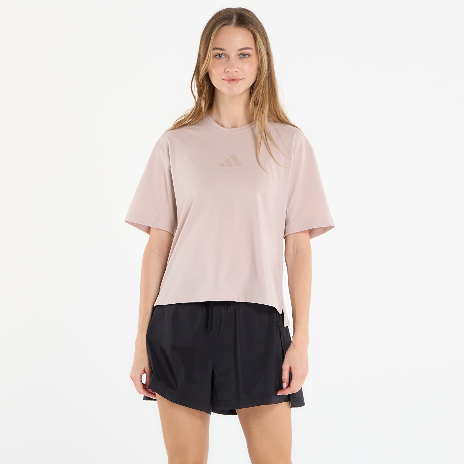 Тениска adidas W Xpl Trail Tee Wonder Taupe L
