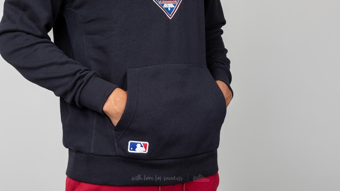 Hoodies e sweatshirts New Era University Club Philadelphia Phillies Pullover Hoodie Navy