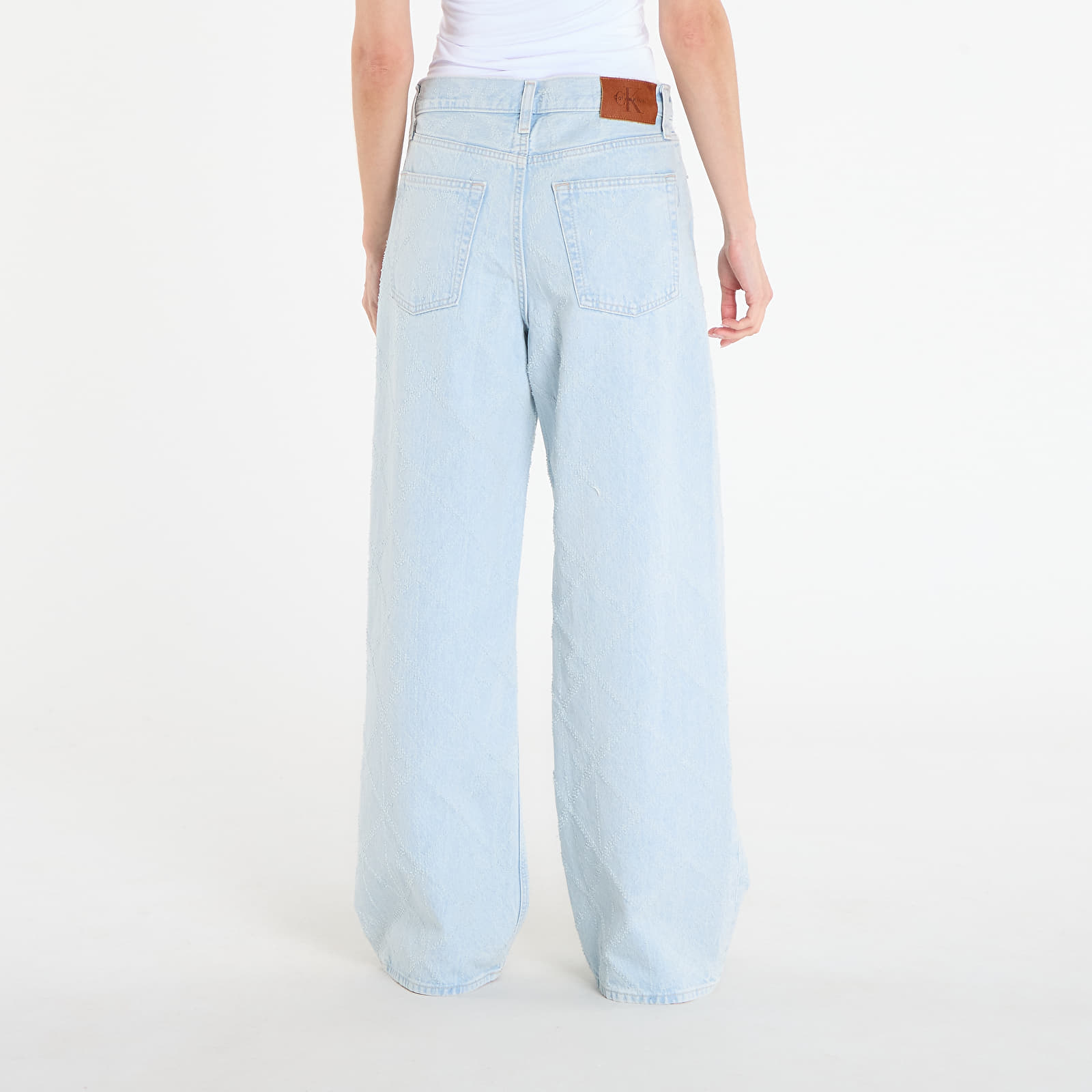 Jeans Calvin Klein Jeans Low Rise Baggy Needle Jeans Blue