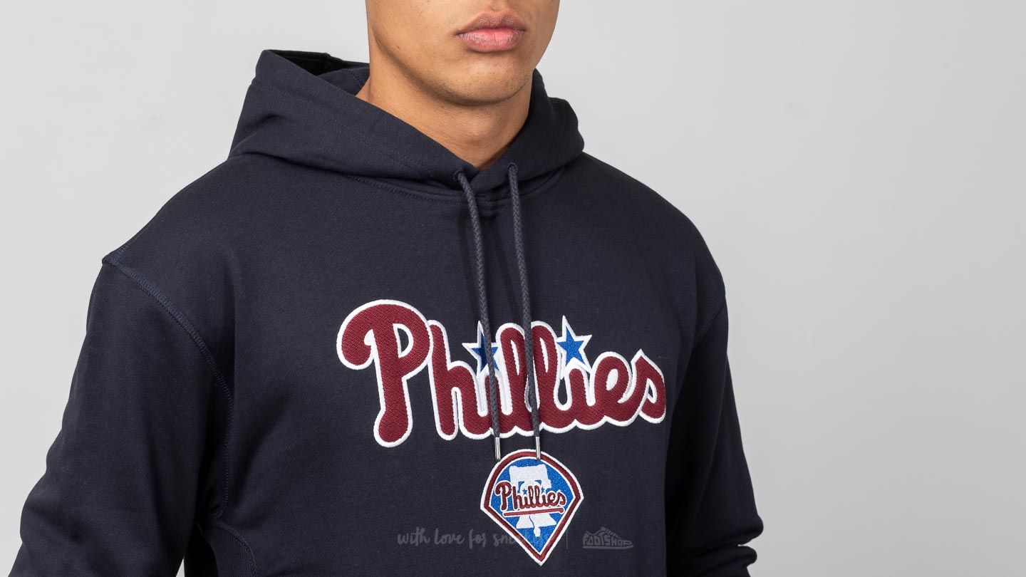 Hoodies e sweatshirts New Era University Club Philadelphia Phillies Pullover Hoodie Navy