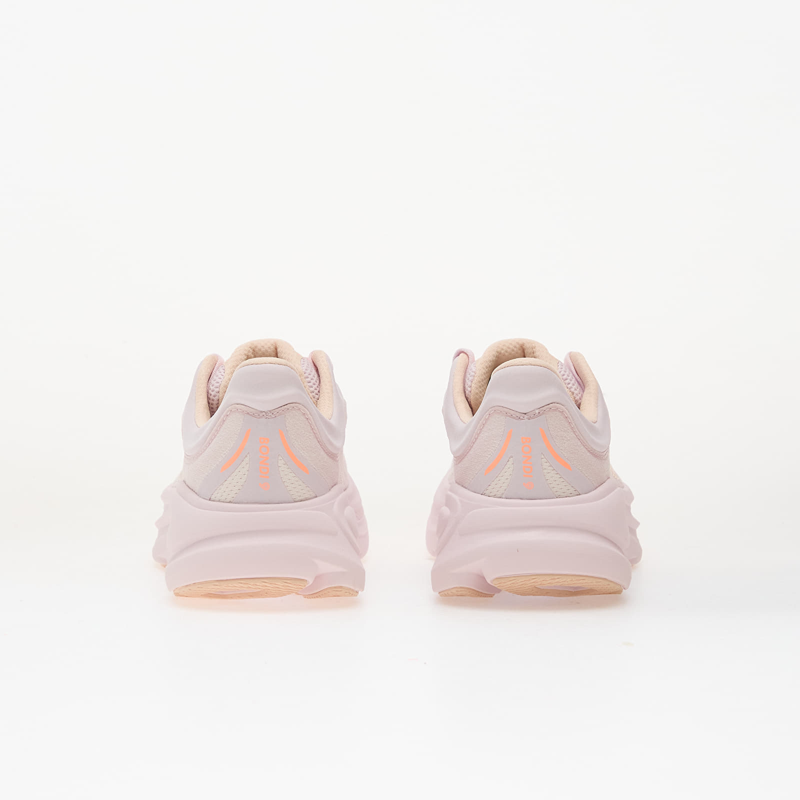 Dámske topánky a tenisky Hoka® W Bondi 9 Lilac Cream/ Tangerine Glow