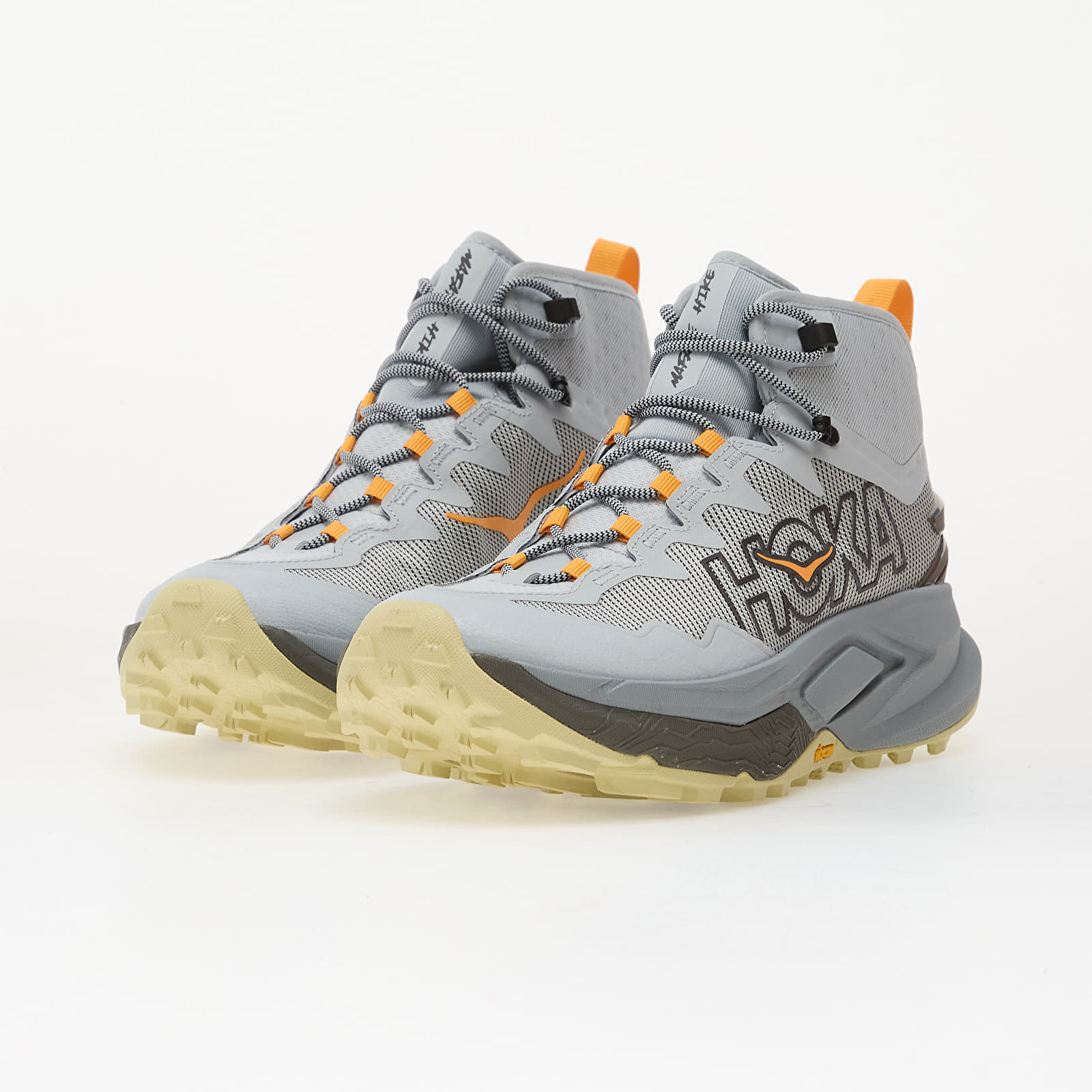 Pánské tenisky a boty Hoka® M Mafate Hike Mineral Blue/ Tumeric