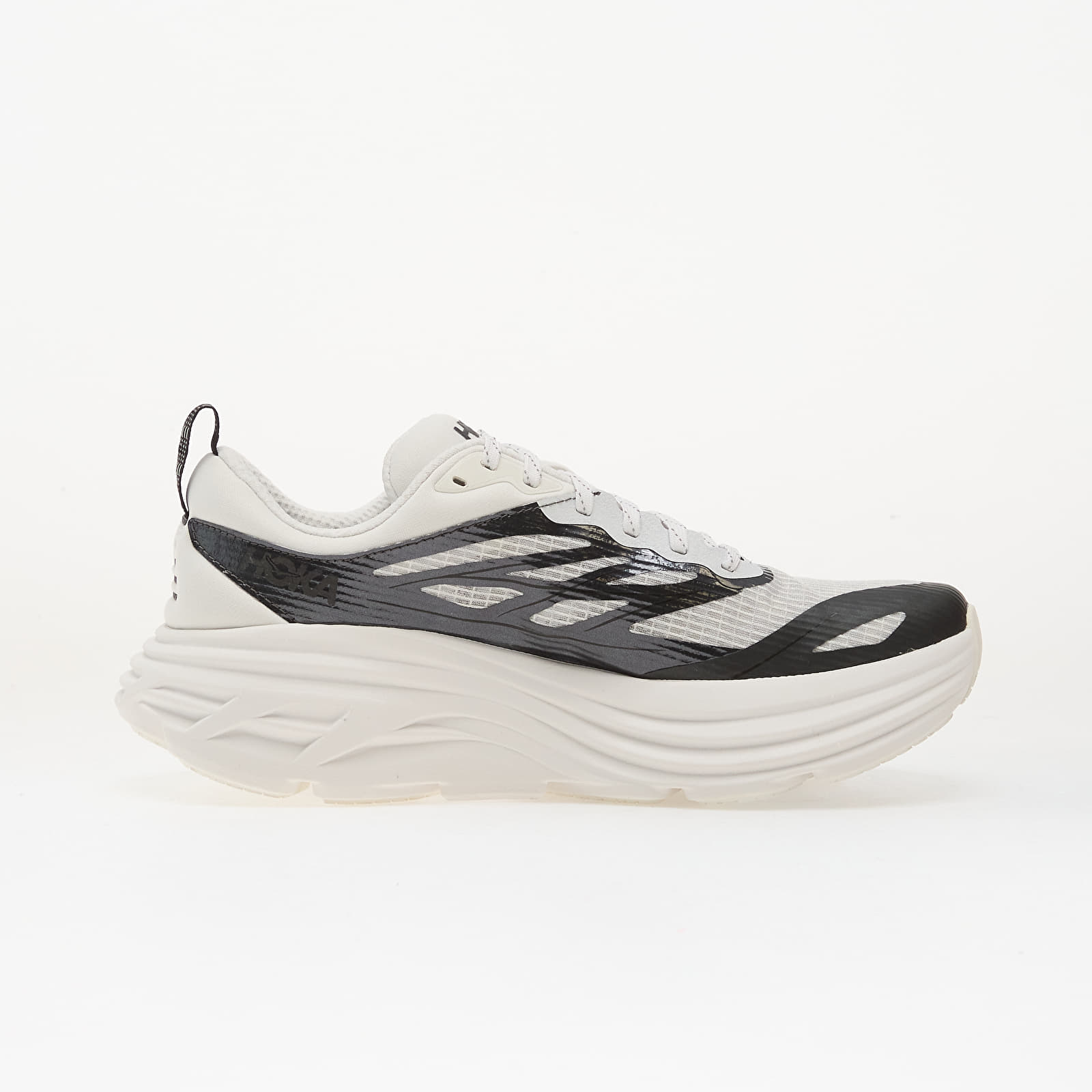 Buty męskie Hoka® U Bondi 8 Ts Caged - Mtl Frost/ Metallic Black