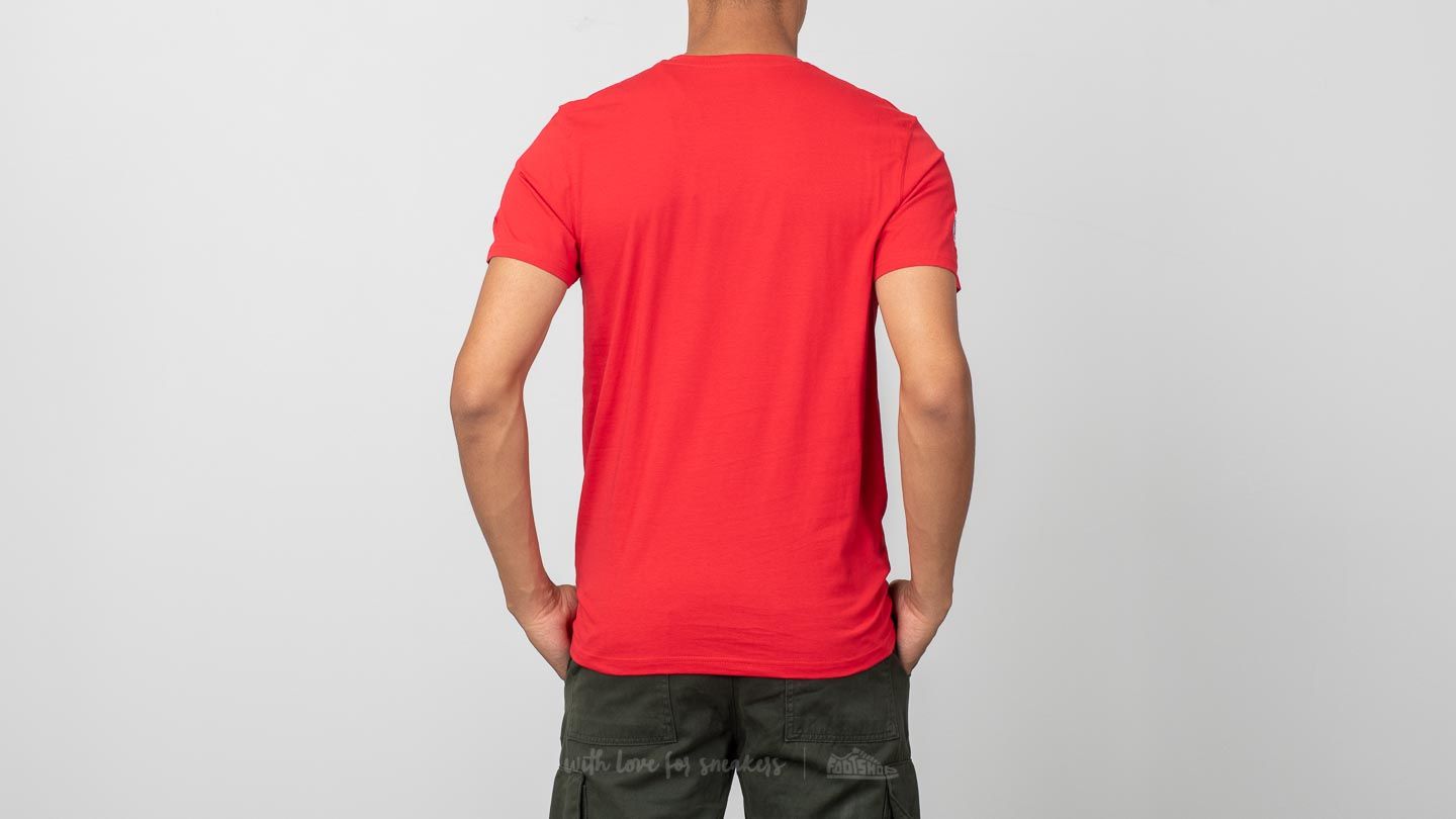Μπλούζες New Era Shortsleeve Archie Tee New England Patriots Red