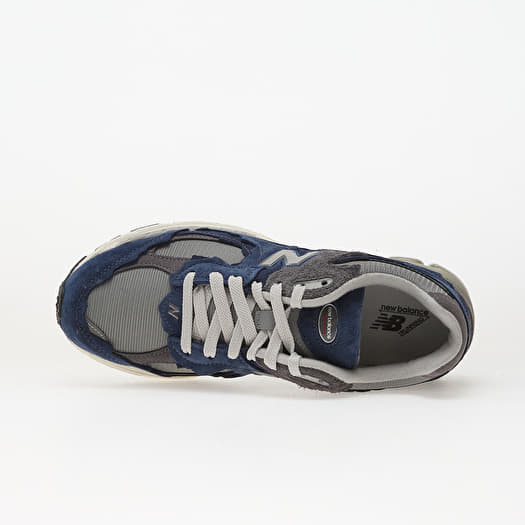 New Balance 2002R Men\'s Running Shoes Grey Navy Blue Suede Sneakers Size 10 New Balance 2002R Navy Blue Grey Men main image 4