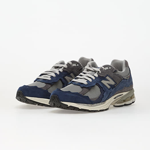New Balance 2002R Men\'s Running Shoes Grey Navy Blue Suede Sneakers Size 10 New Balance 2002R Navy Blue Grey Men main image 3