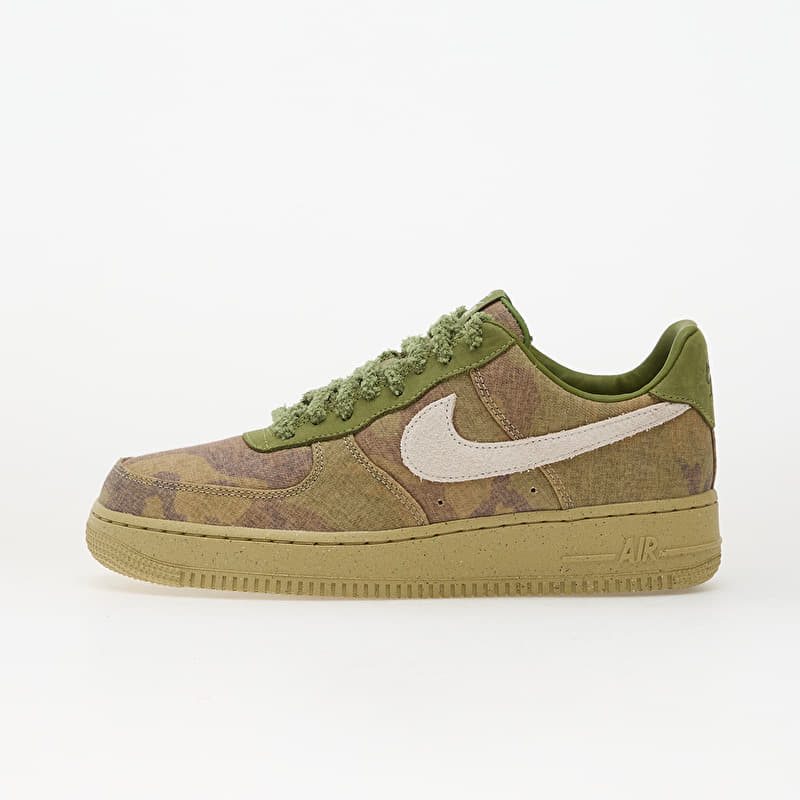 Nike Air Force 1 Low Qs Camo Asparagus/ Wheat Grass-Aluminum-Phantom