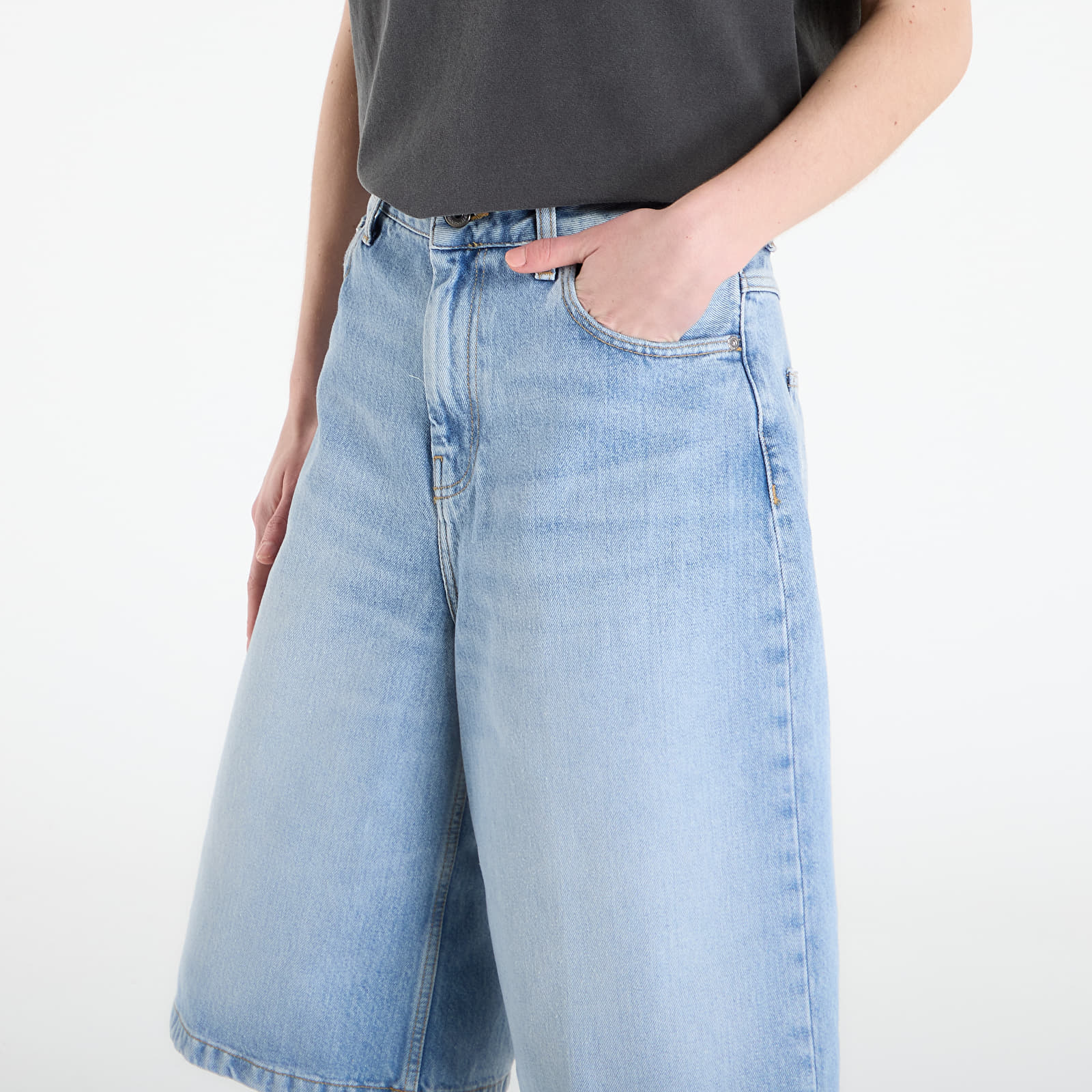 Shorts för kvinnor Carhartt WIP W' Belmont Short Blue