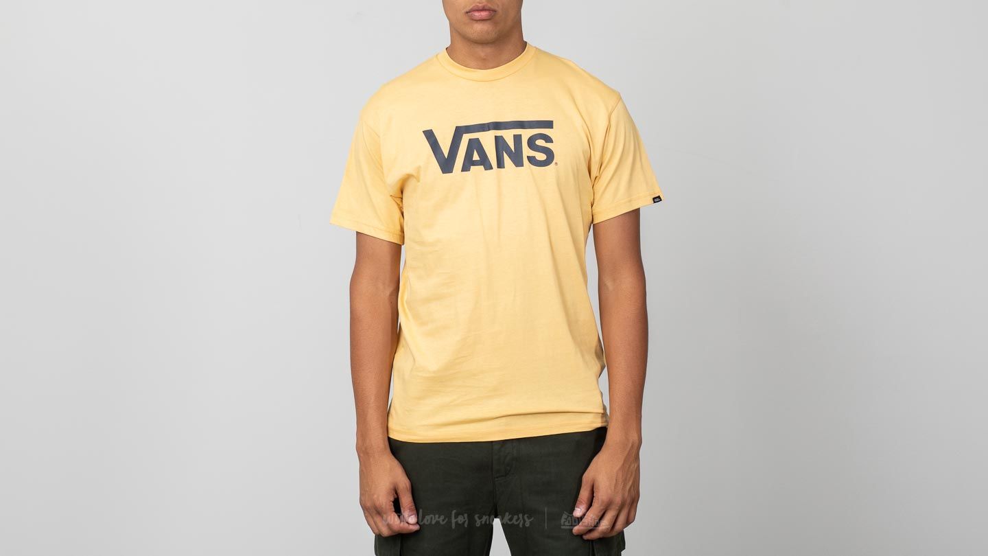 T-Shirts Vans Classic Tee Yellow