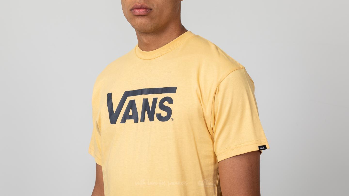 T-Shirts Vans Classic Tee Yellow