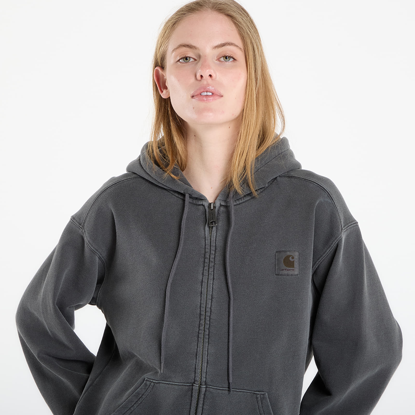 Ανδρικά φούτερ  Carhartt WIP Hooded Nelson Jacket UNISEX Black