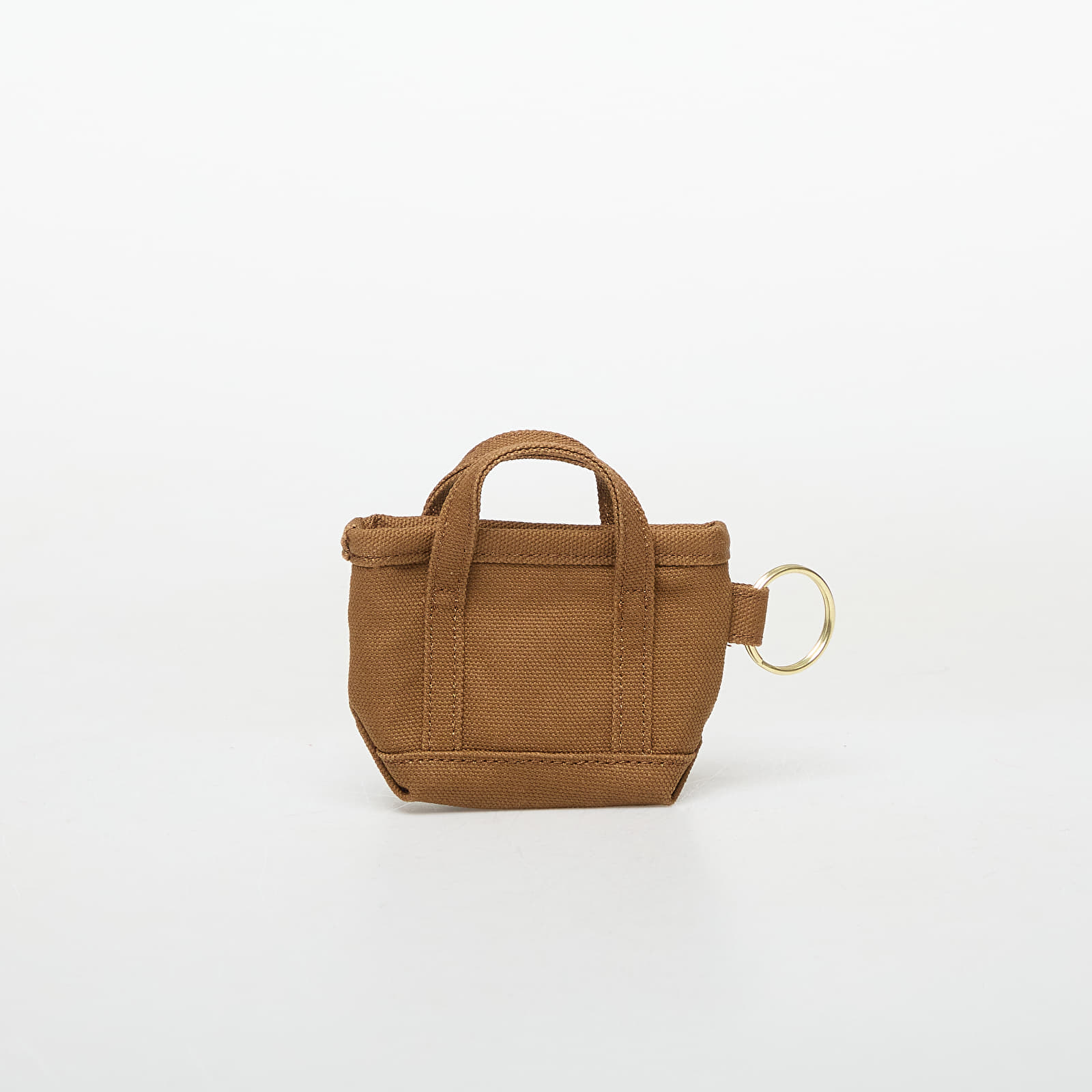 Llaveros Carhartt WIP Mini Tote Bag Keychain Hamilton Brown