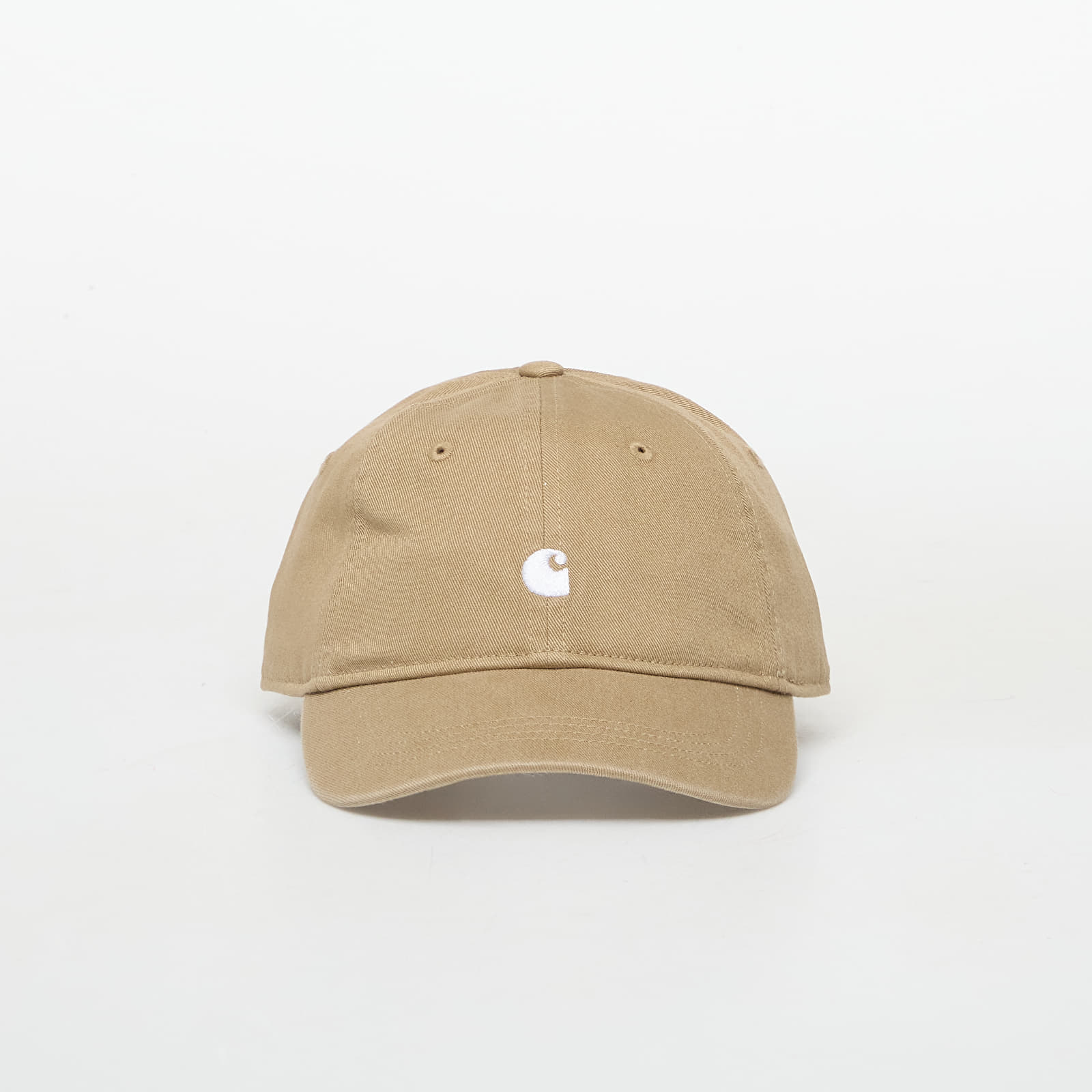 Czapki z daszkiem Carhartt WIP Madison Logo Cap Leather/ White