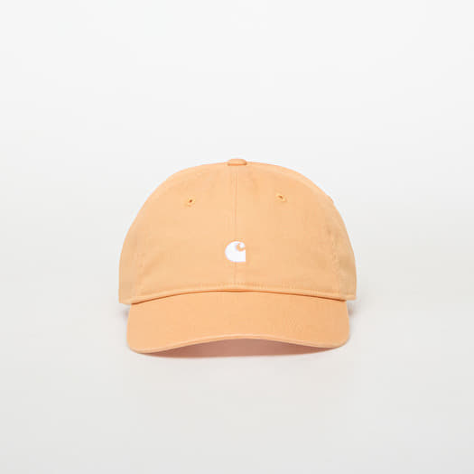 Carhartt WIP Madison Logo Cap Gentle Orange/ White