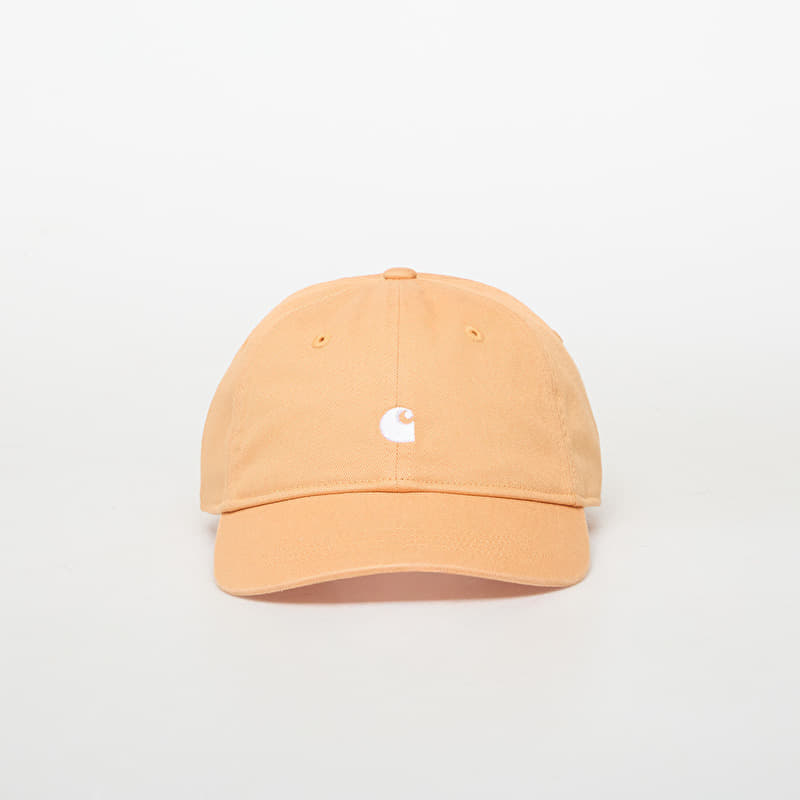 Capac Carhartt WIP Madison Logo Cap Gentle Orange/ White