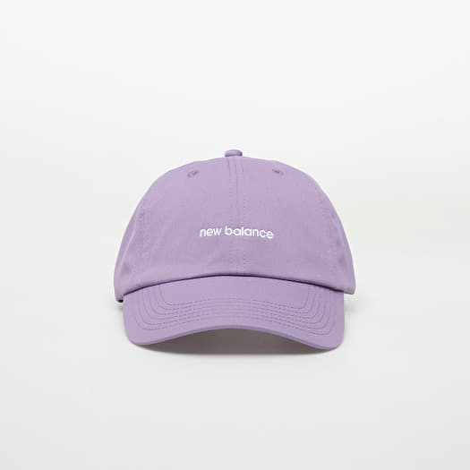 New Balance Women'S 6 Panel Linear Logo Hat Purple