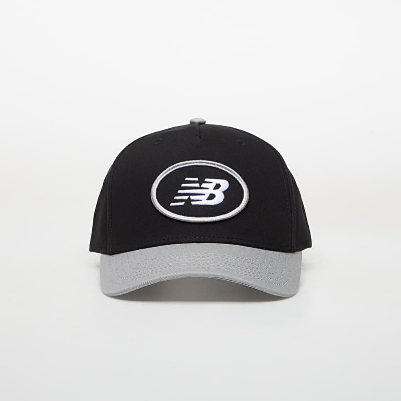 Kšiltovka New Balance 5 Panel A Frame Black
