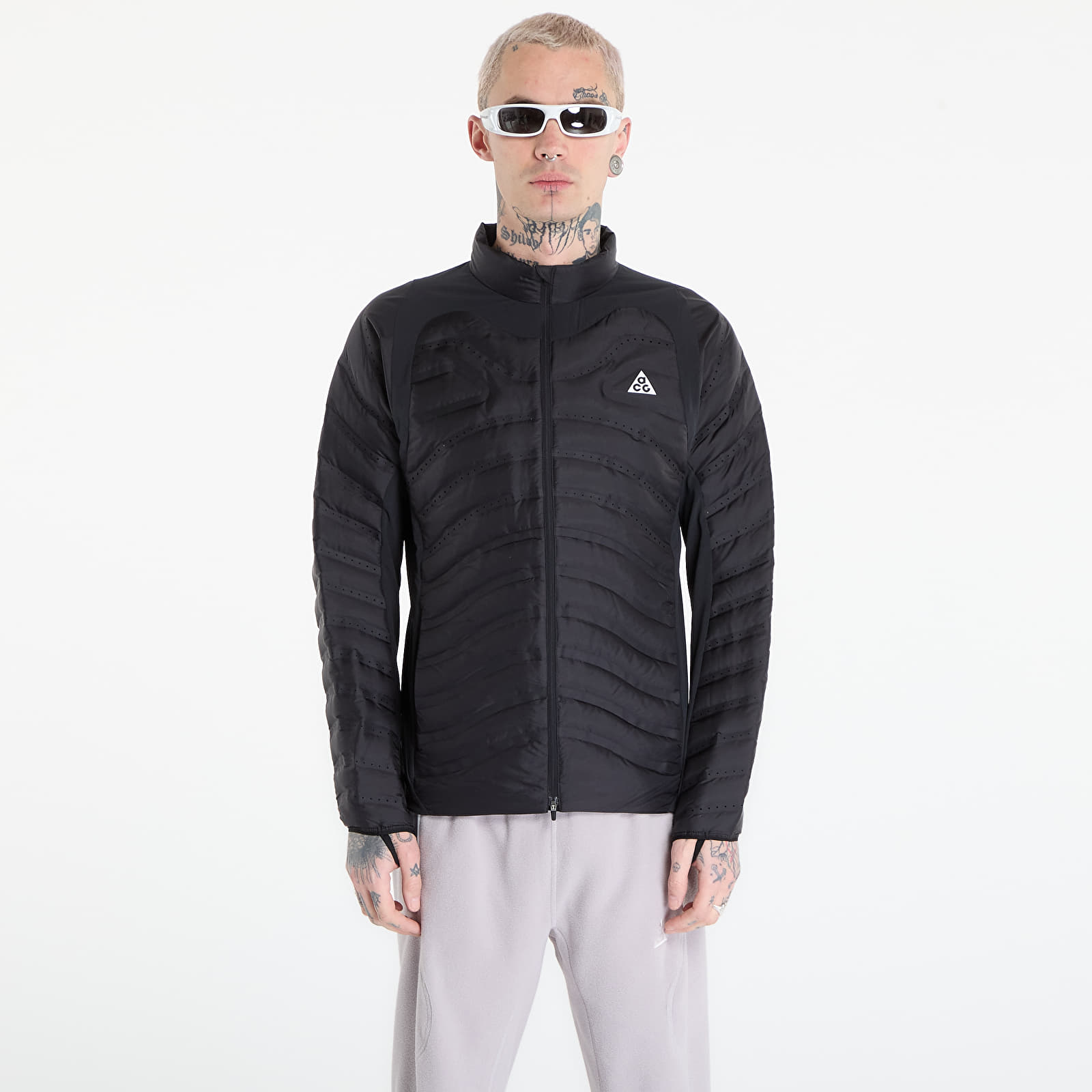 Jakker for menn Nike ACG "Lava Loft" Men's Therma-FIT Jacket Black/ Black/ Black/ Summit White