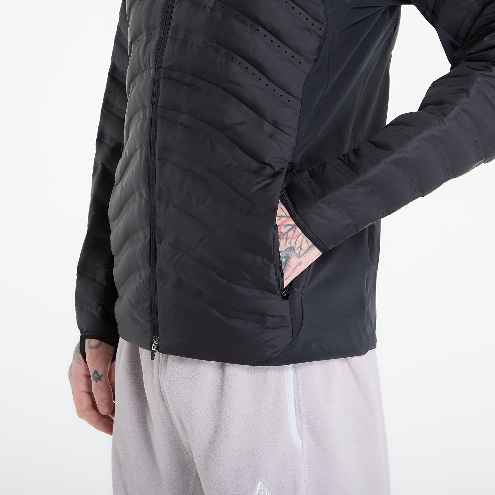 Jakker for menn Nike ACG "Lava Loft" Men's Therma-FIT Jacket Black/ Black/ Black/ Summit White