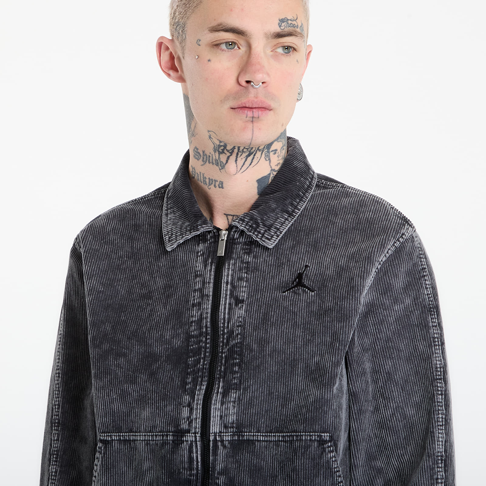 Jacken Jordan Flight Men's Corduroy Chore Jacket Black/ Black