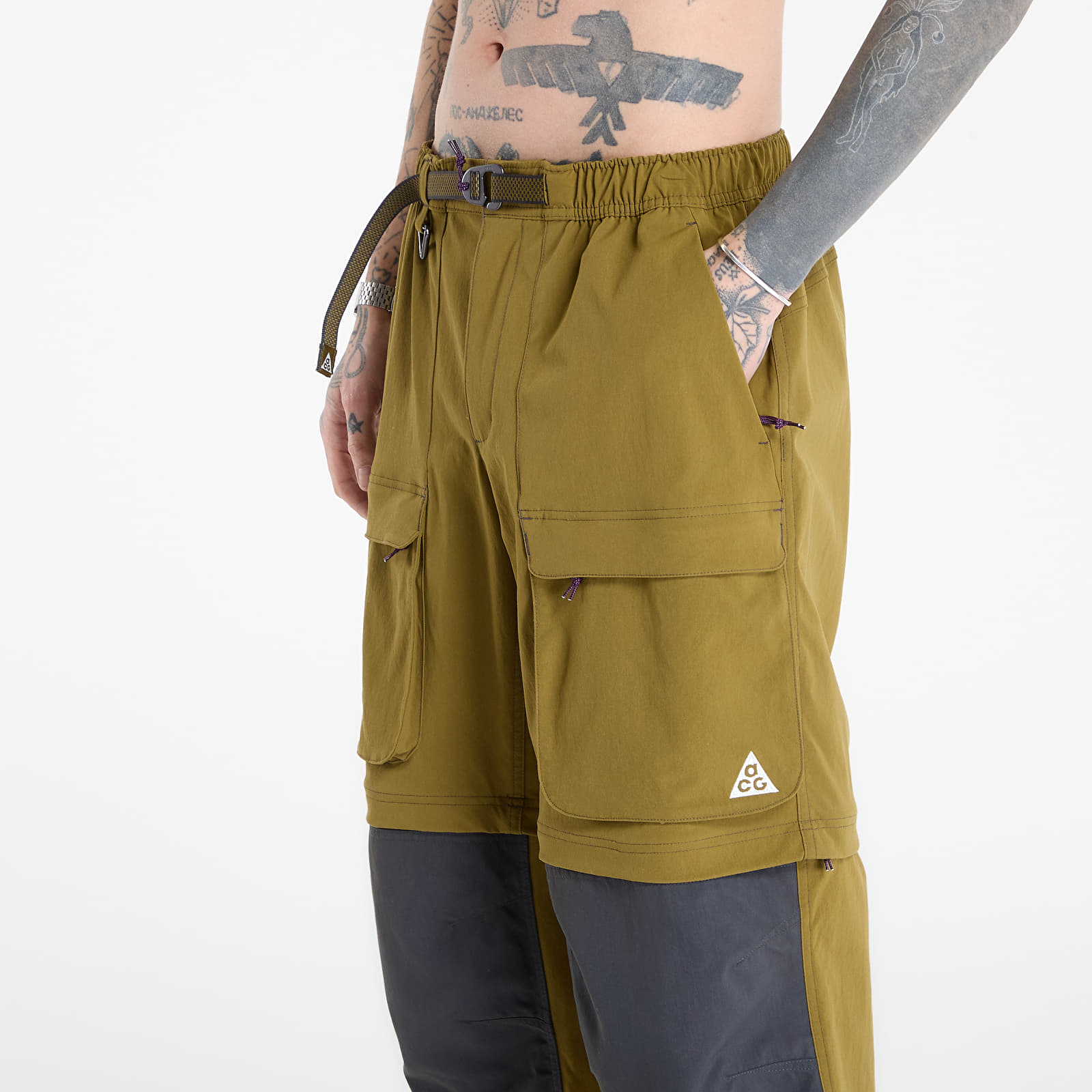 Moške hlače Nike ACG "Smith Summit" Men's Zip Cargo Pants Olive Flak/ Anthracite/ Summit White