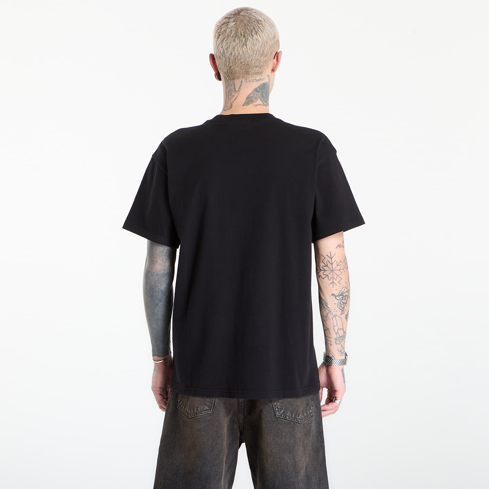 Trička Carhartt WIP S/S Pond Corps Pocket T-Shirt UNISEX Black