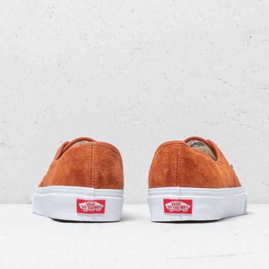 Manner Vans Authentic Pig Suede Leather Brown Footshop