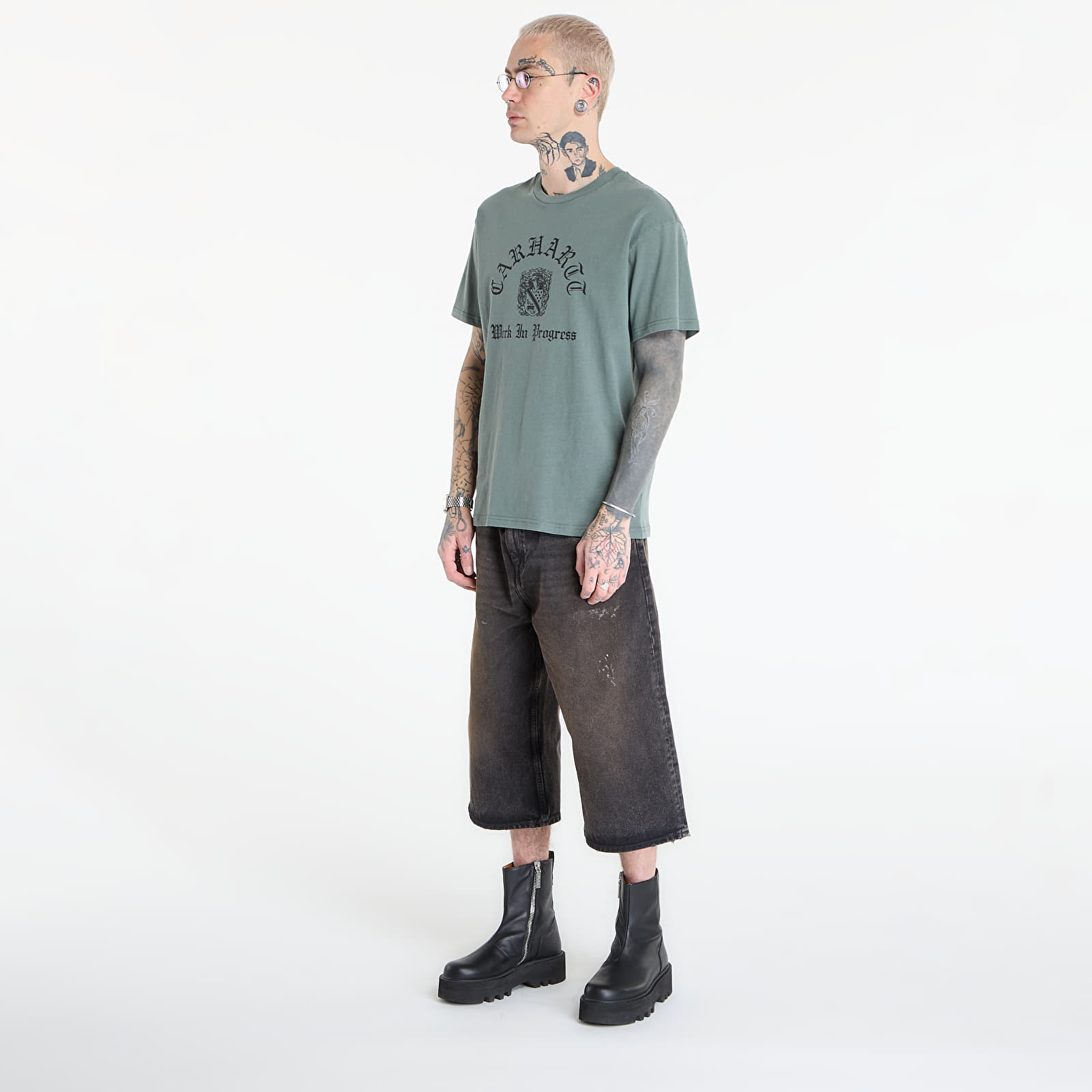 Marškinėliai Carhartt WIP S/S Coat Of Arms T-Shirt UNISEX Velvet Green