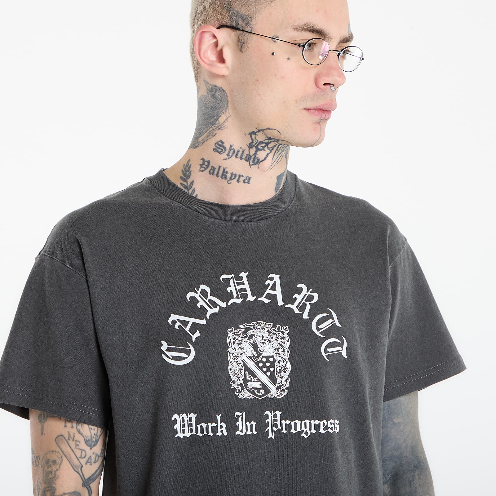 Majice T-shirt Carhartt WIP S/S Coat Of Arms T-Shirt UNISEX Black