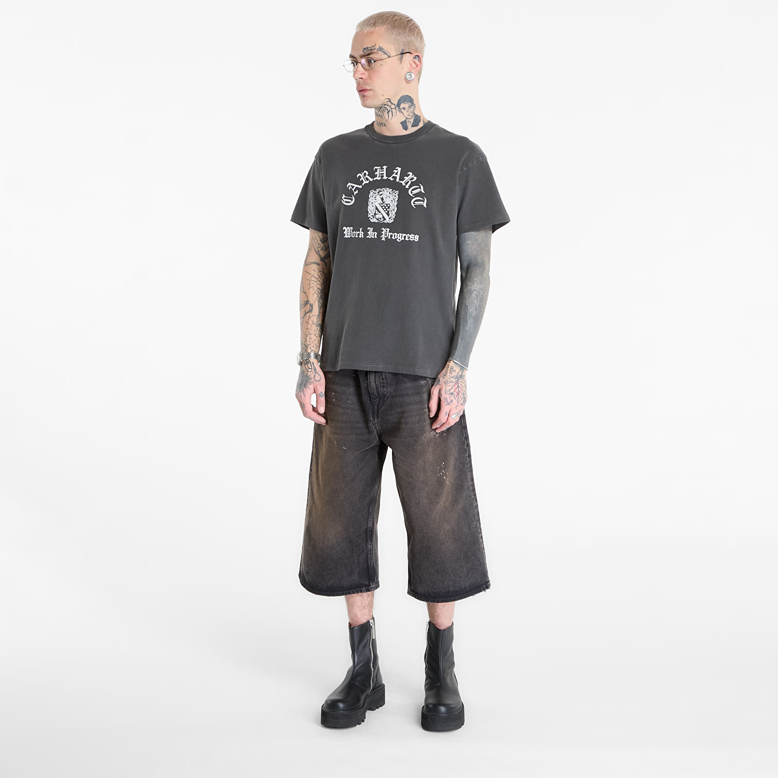 Majice T-shirt Carhartt WIP S/S Coat Of Arms T-Shirt UNISEX Black