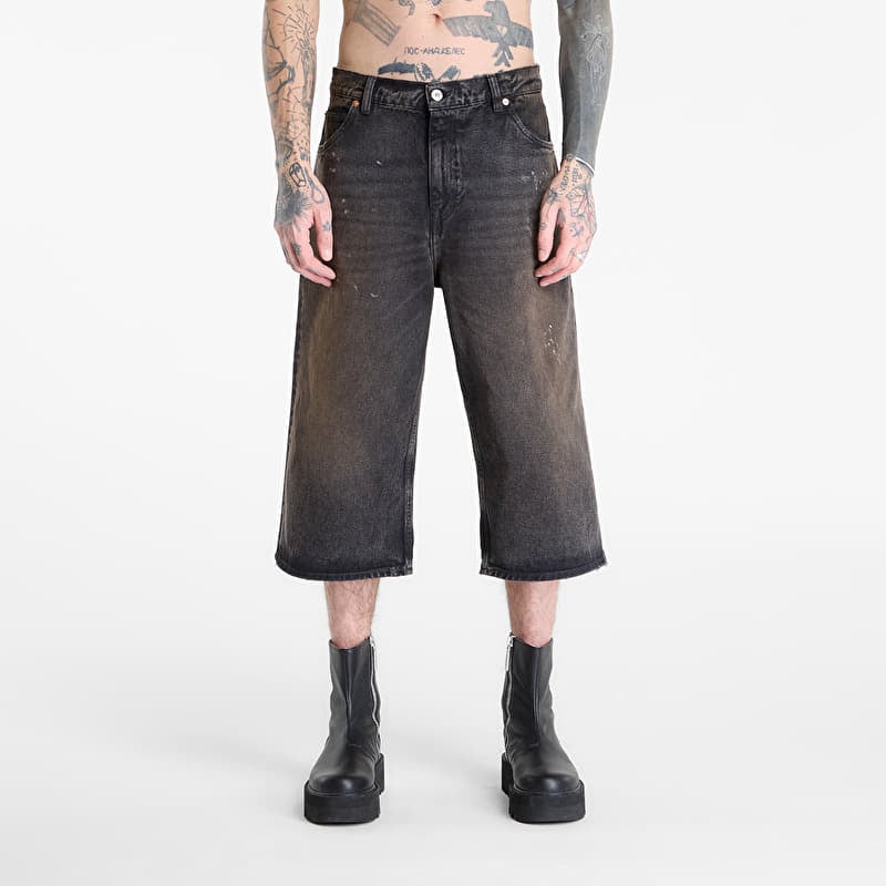 OUR LEGACY Capri Cut Shorts Nebula Wash