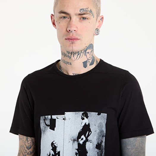 Rick Owens DRKSHDW Level T-Shirt Black/ Milk | Footshop