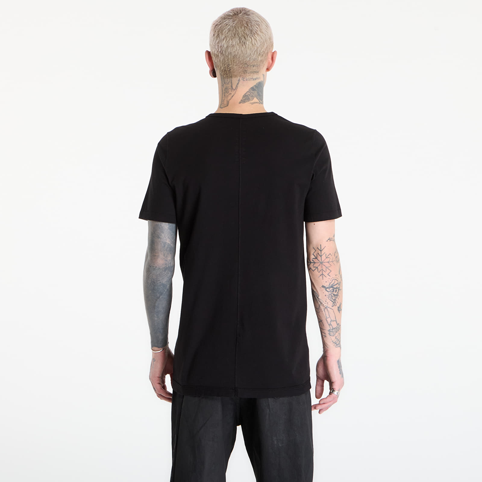 Tricouri  Rick Owens DRKSHDW Level T-Shirt Black/ Milk