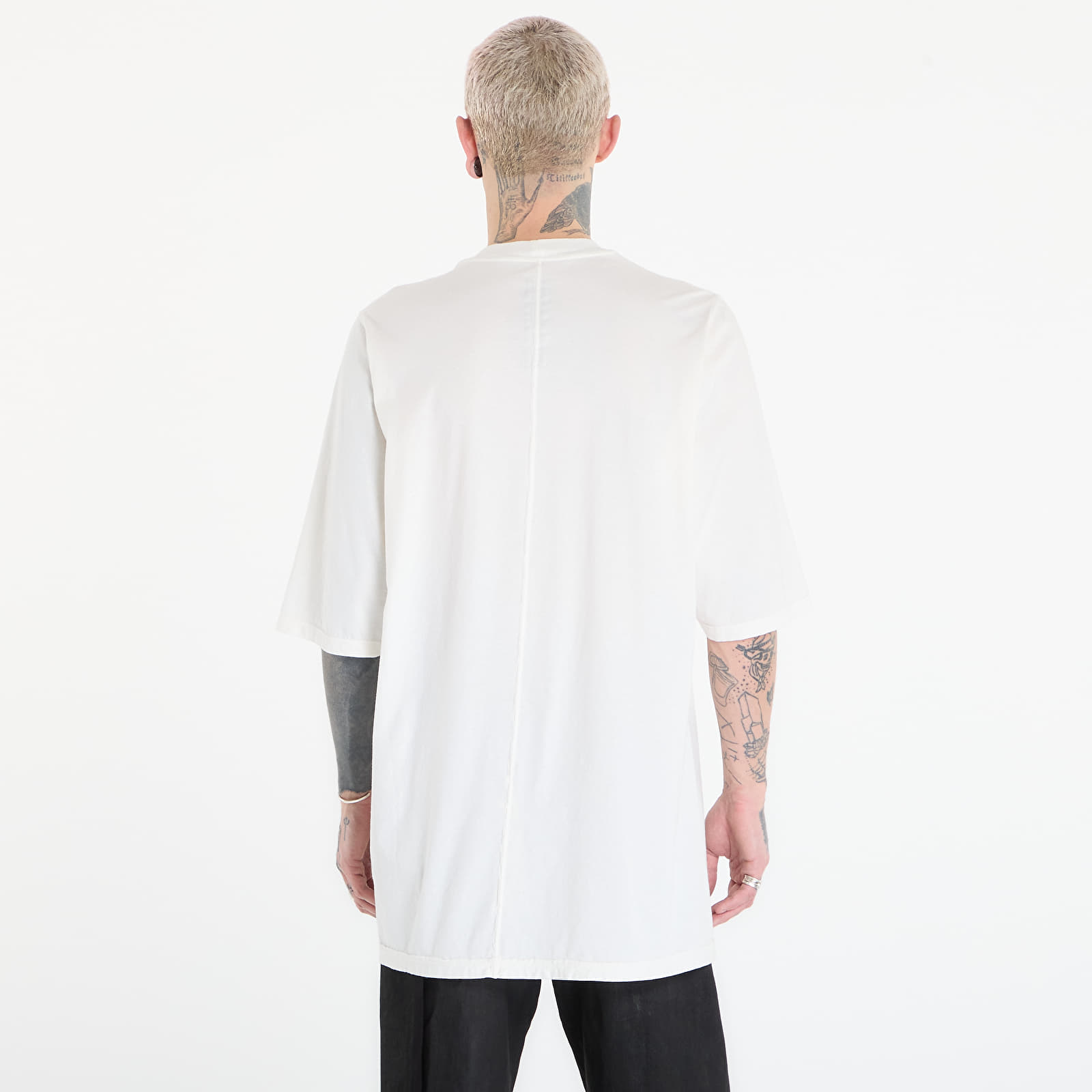 T-shirts Rick Owens DRKSHDW Jumbo Ss T-Shirt Milk/ Black
