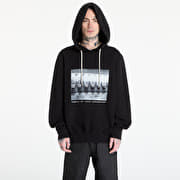 Rick Owens DRKSHDW Oversized Hoodie Black/ Milk